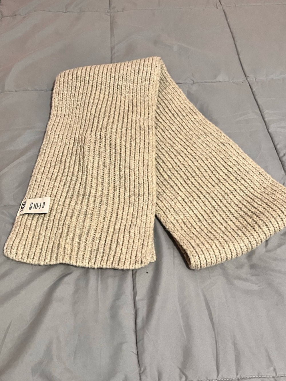 UGG Kids Ribbed Leggings in Light Beige